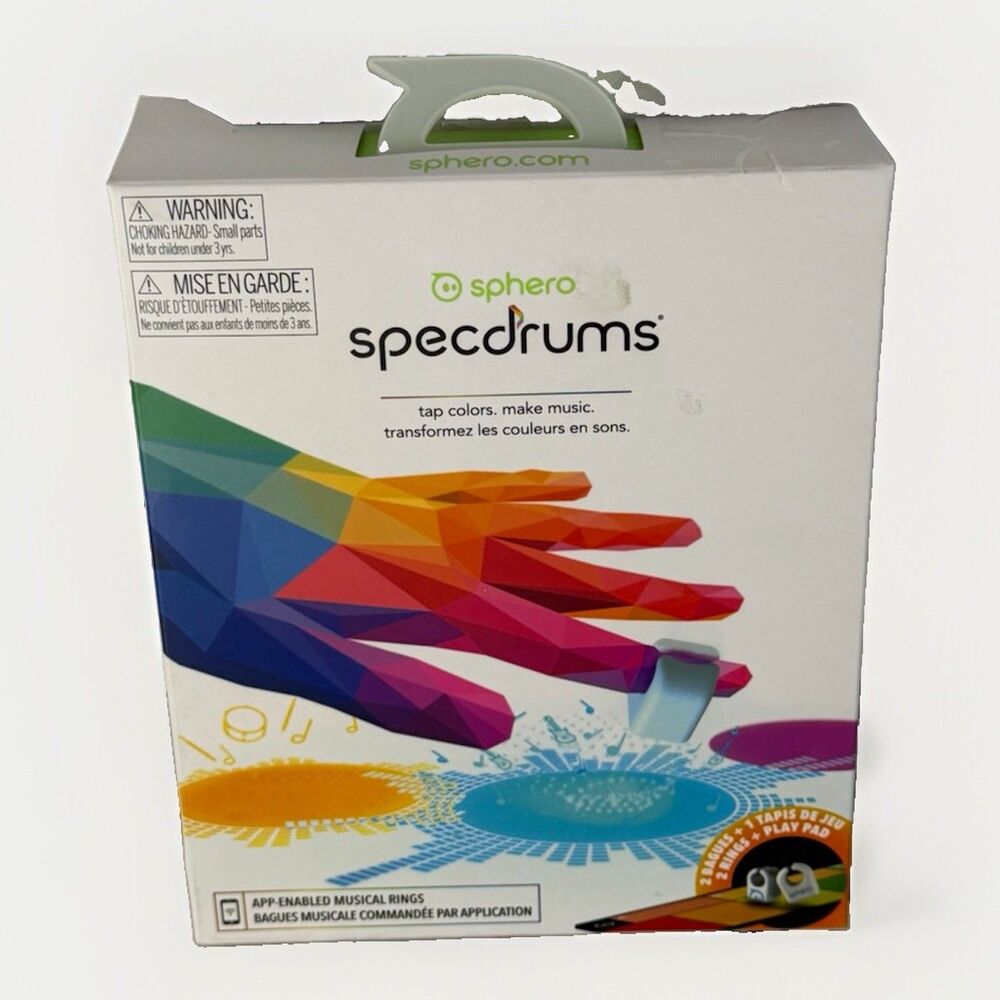 Sphero Specdrums (2 Rings) App-Enabled Musical Rings With Play Pad Included - Picture 2 of 5